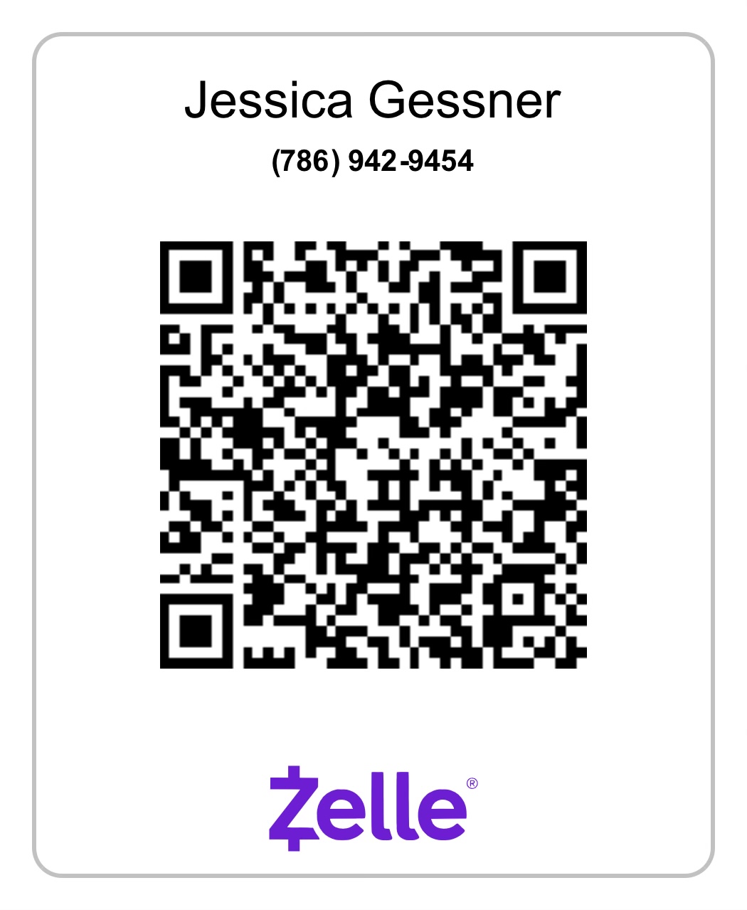 Zelle QR code for Jessica Gessner